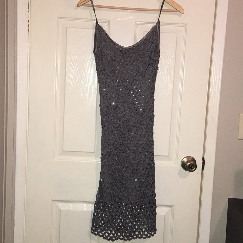 Crochet dress with sequences!!!